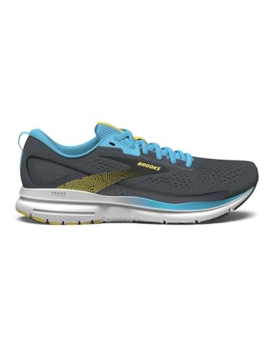 BROOKS Trace 3, Męskie trampki, 41 EU, Forged Iron Blue Yellow, 41 EU