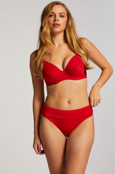 Hunkemöller Dół od bikini Luxe Czerwony