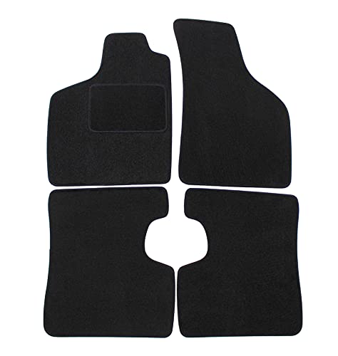 | Niestandardowe aksamitne czarne dywaniki podłogowe do Twingo 1993-2006, precyzyjne dopasowanie, antypoślizgowa podstawa, wzmocniony obszar pedału