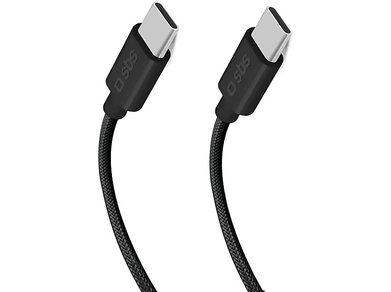 Kabel SBS USB-C - 3.2 100W Power Delivery 1,5m Czarny