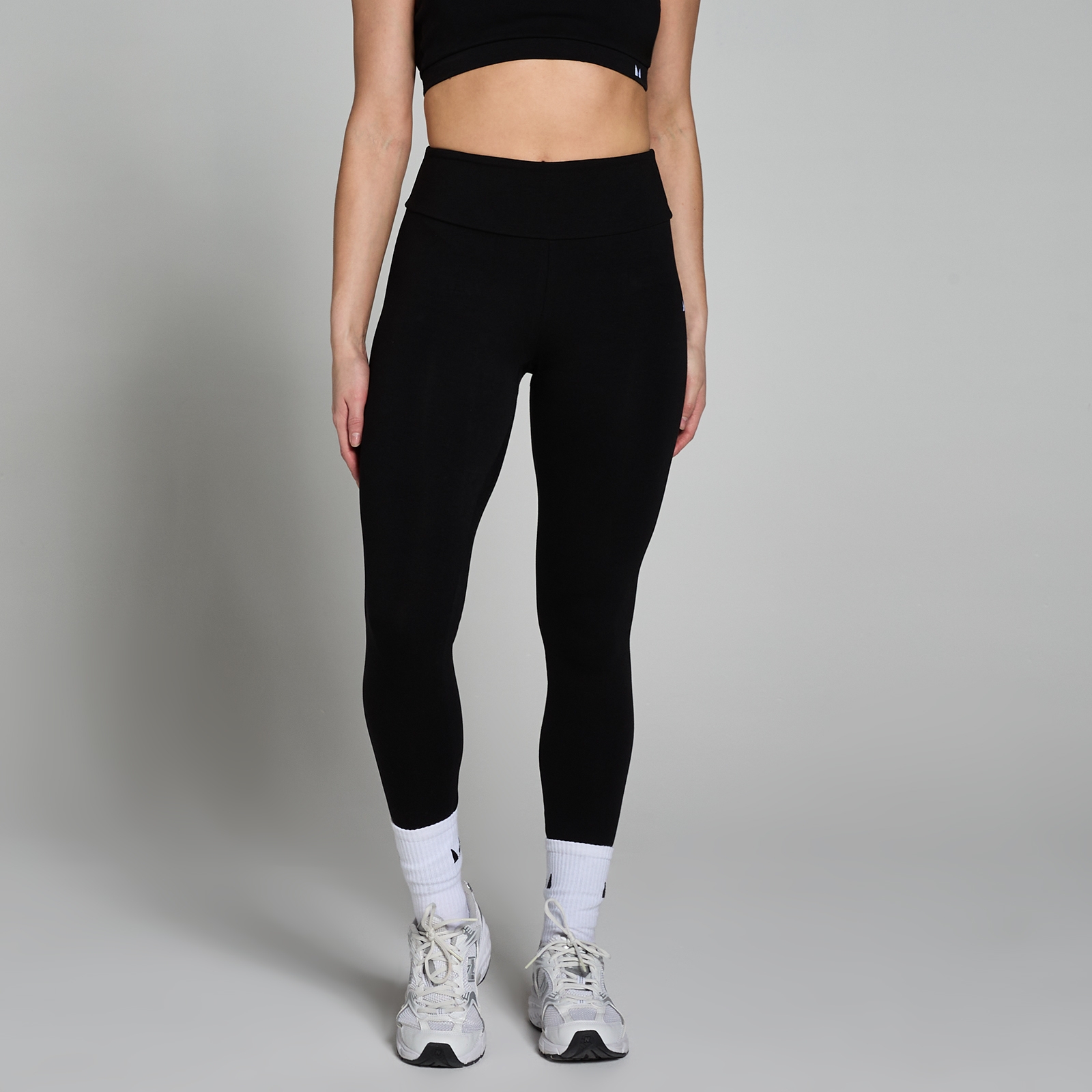 Damskie legginsy z kolekcji Basics MP – czarne - XXL