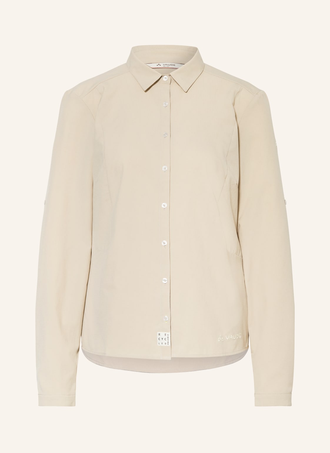 Vaude Bluzka Outdoorowa Rosemoor beige