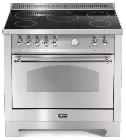 Kuchnia z płytą indukcyjną LOFRA DOLCEVITA 90 ACCIAIO SATINATO RSG96MFT/5i/Chrome