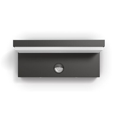 Philips 16484/93/P3 - LED Kinkiet zewnętrzny z czujnikiem BUSTAN 2xLED/4,5W (1648493P3)