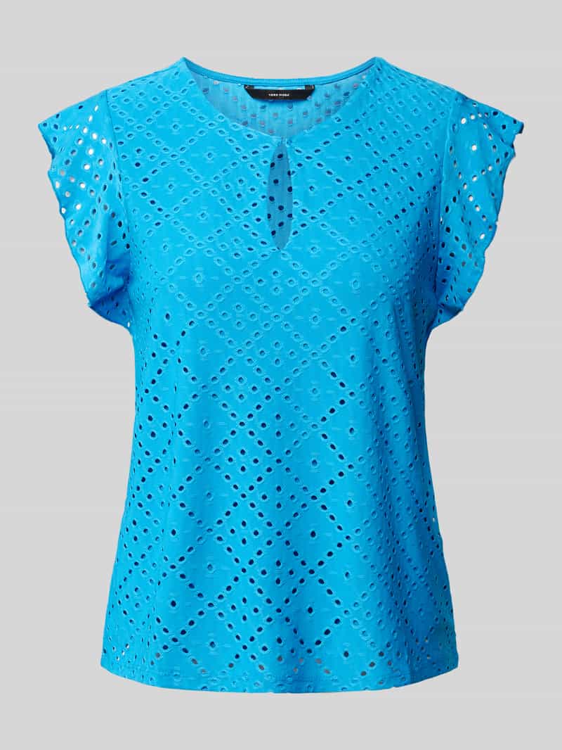 T-shirt z haftem angielskim model ‘TASSA’