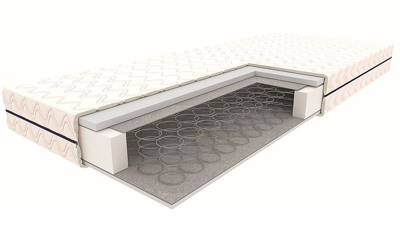 Materac M2 120X200 Bonell Biały