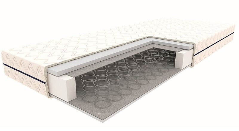 Materac M2 160X200 Bonell Biały