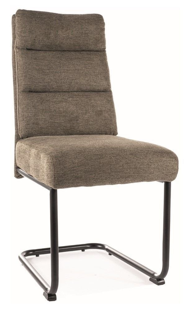 Krzesło Berry Czarne / Brego 77 Oliwkowe