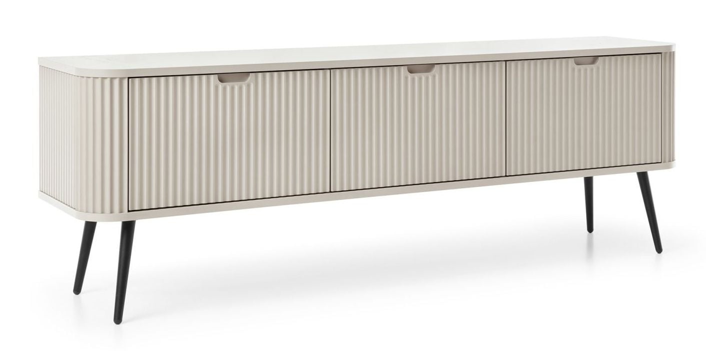 Szafka Rtv Zova Rtv-168 Czarna / Cashmere