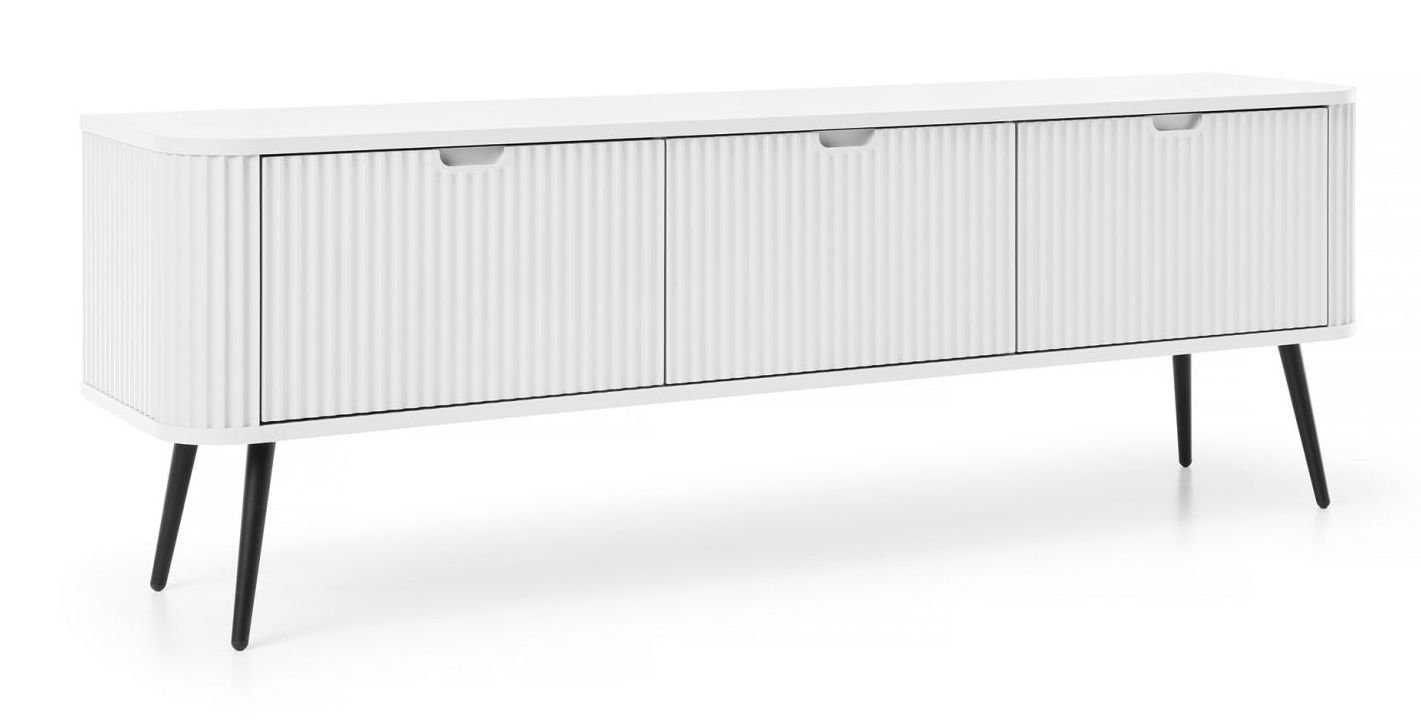 Szafka Rtv Zova Rtv-168 Czarna / Biała