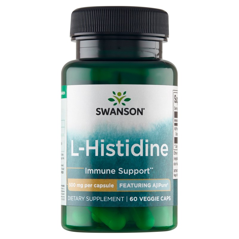 SWANSON AjiPure L-Histydyna 60 szt.