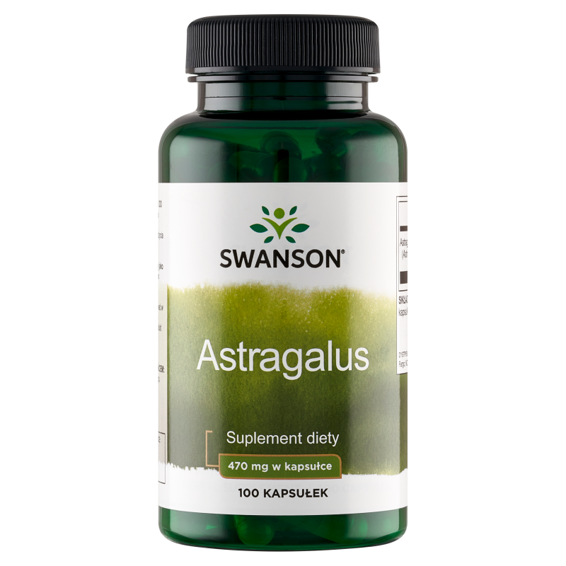 SWANSON Astragalus 470mg 100kaps - suplement diety
