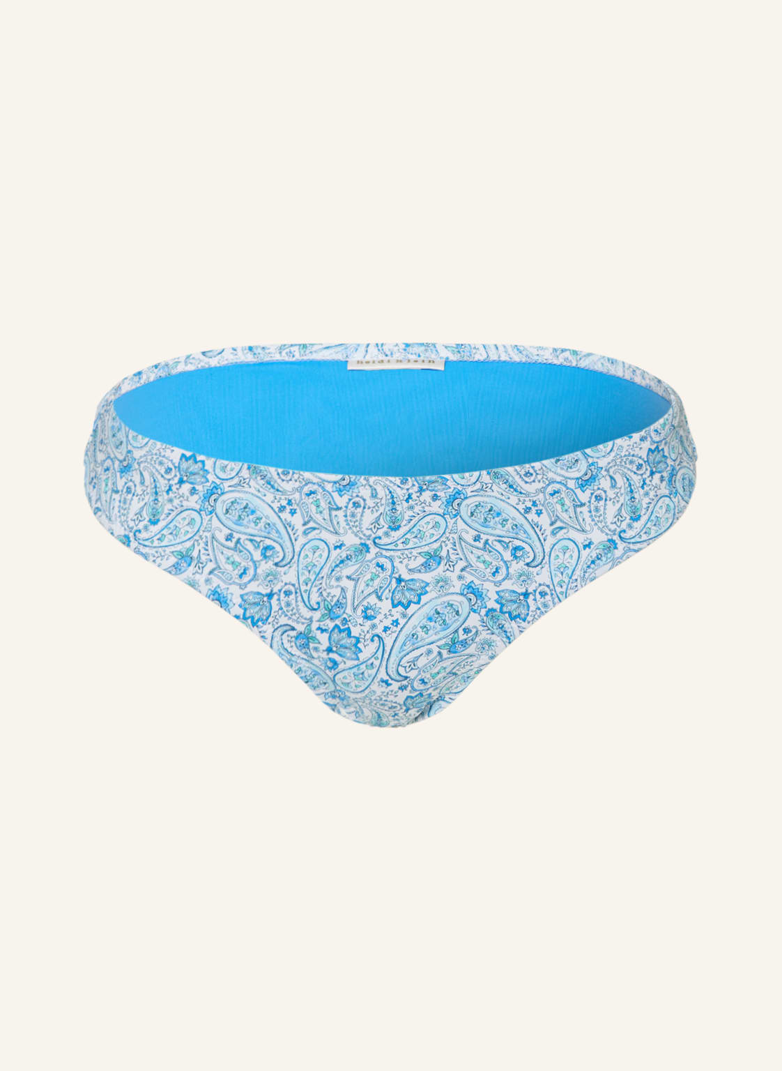 Heidi Klein Dół Od Bikini Basic Camps Bay Beach blau