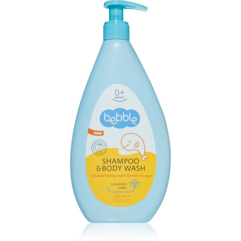 Bebble Shampoo & Body Wash Camomile & Linden szampon i żel do mycia 2w1 dla dzieci 400 ml