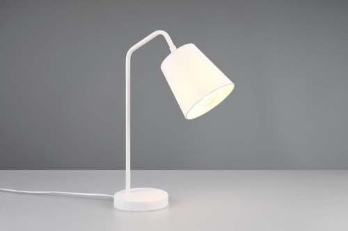 Buddy lampa stołowa 1xE27 biała R51721031