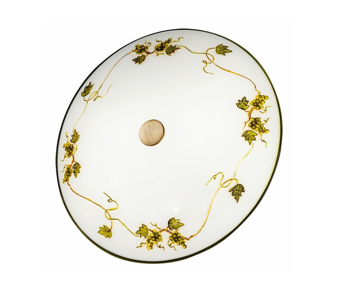 Kolarz 731.U13.4.110 - Lampa sufitowa NONNA 3xE27/60W/230V śr. 42 cm winogrona