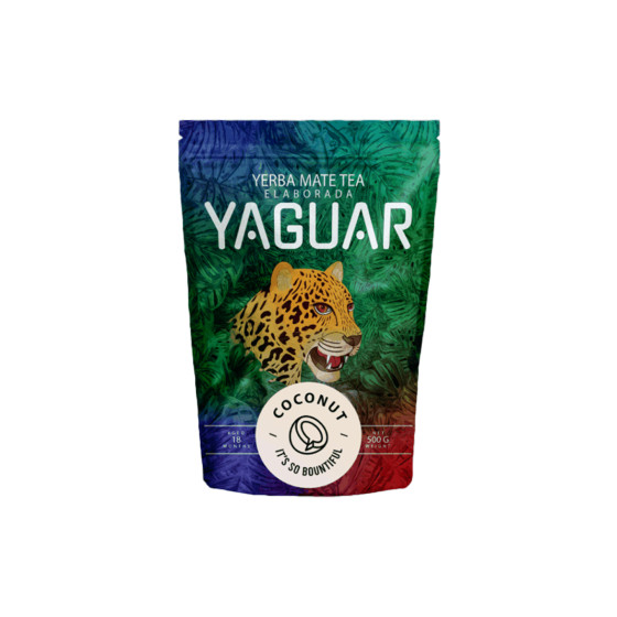 Yerba Mate Yaguar Coconut, 500 g