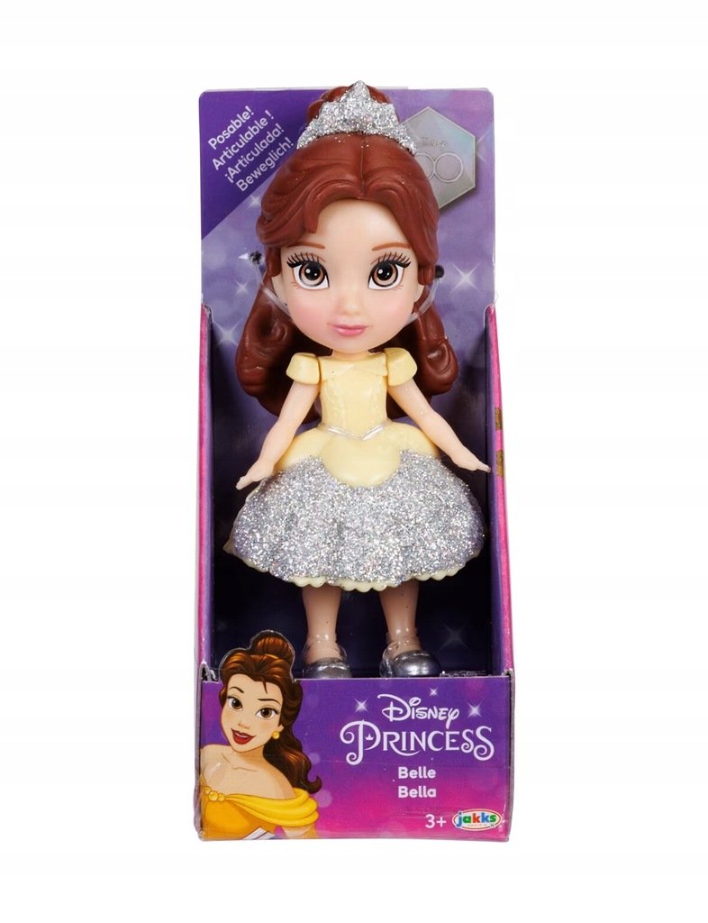 Disney Princess Mini Doll Laleczka Bella Piękna i Bestia 7 cm