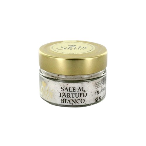 Sól morska z cenną białą truflą, 120 g / Sacchi Tartufi