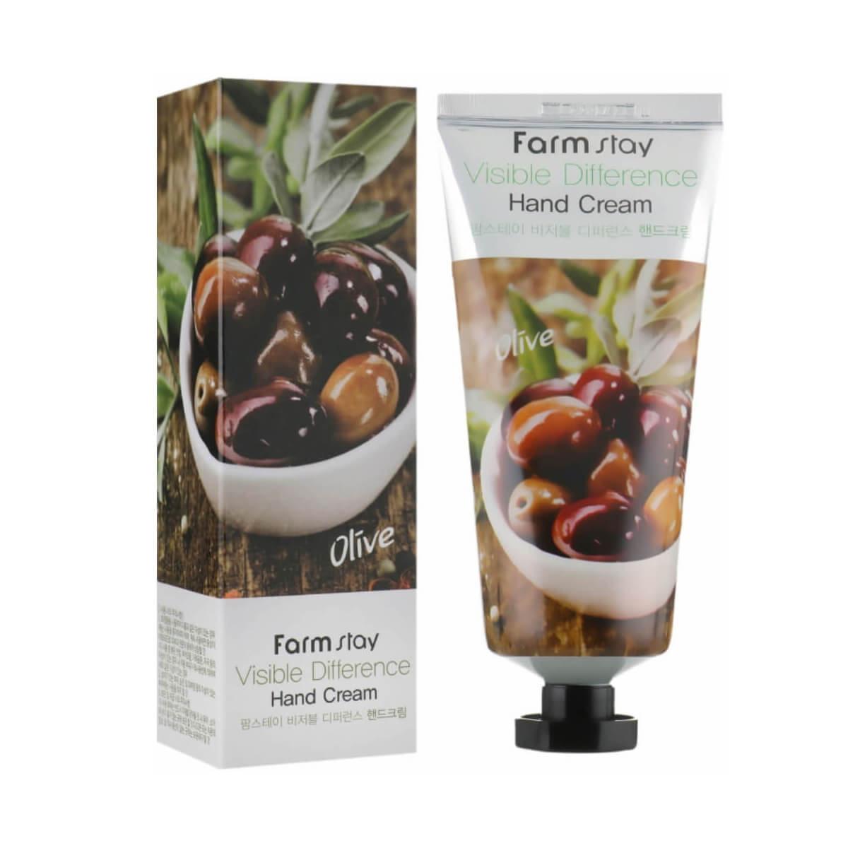 Farmstay, Vissible Difference, Oliwkowy Krem Do Rąk, 100ml