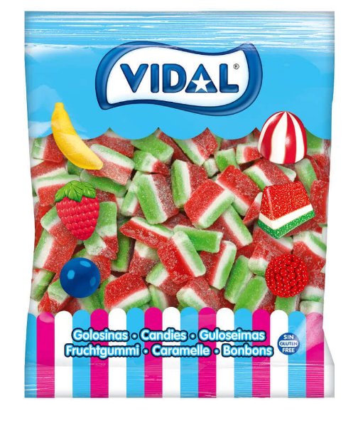 Vidal żelki arbuzy kwaśne owocowe 1 kg