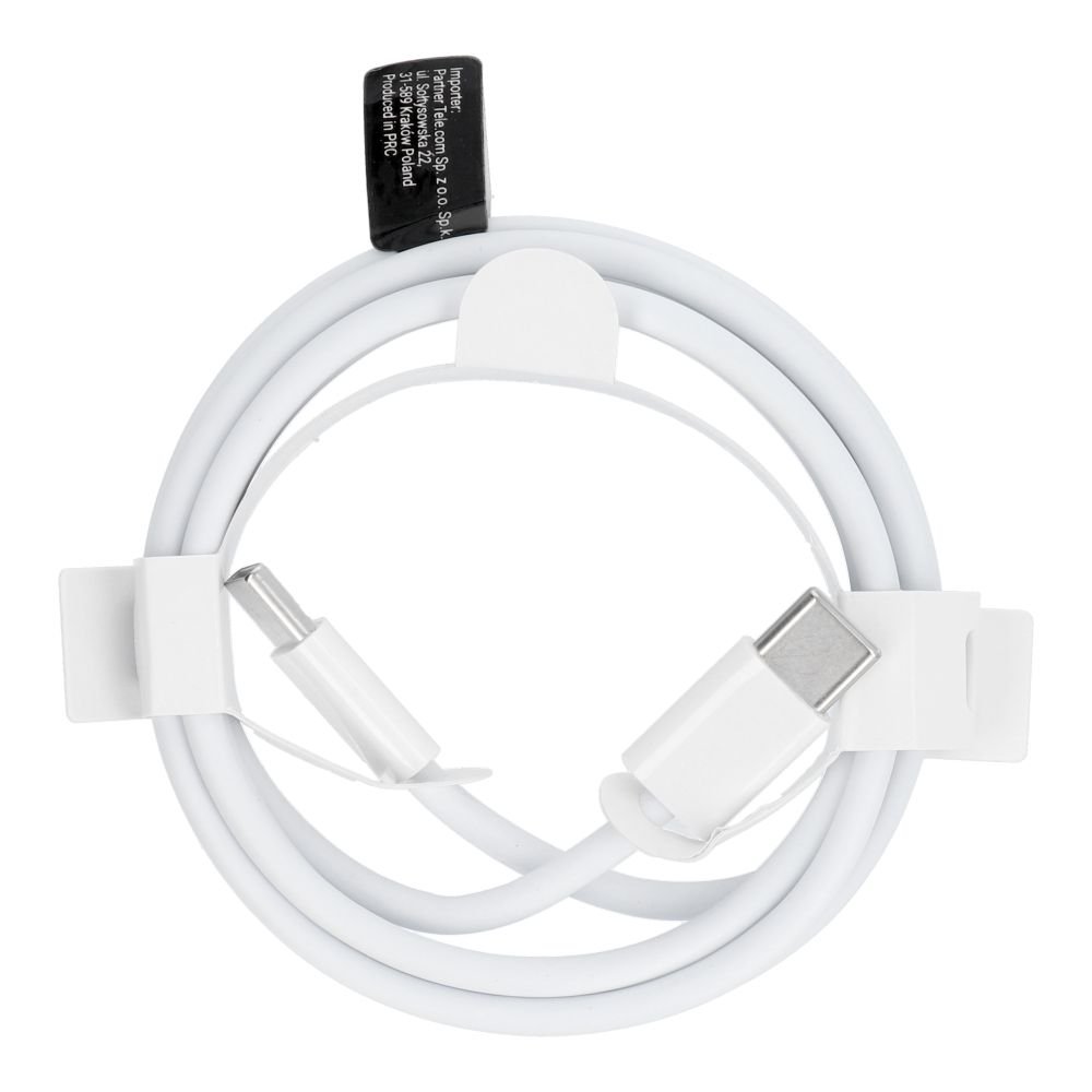 Zdjęcia - Kabel  Typ C do Typ C 3.0 PD 30W HD26 biały 1 m