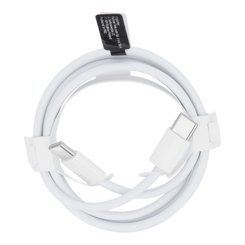 Zdjęcia - Kabel  Typ C do Typ C 3.0 PD 30W HD26 BOX biały 1 m