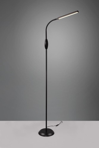 Toro lampa podłogowa 1xLED/5W czarna R47641102