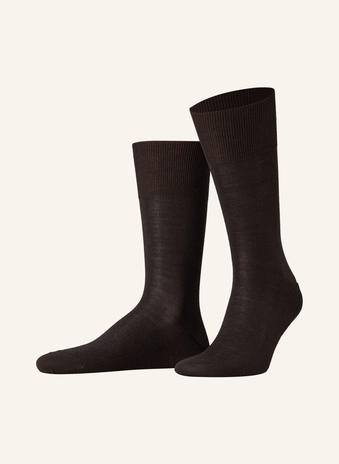 Falke Skarpety Luxury No. 6 braun