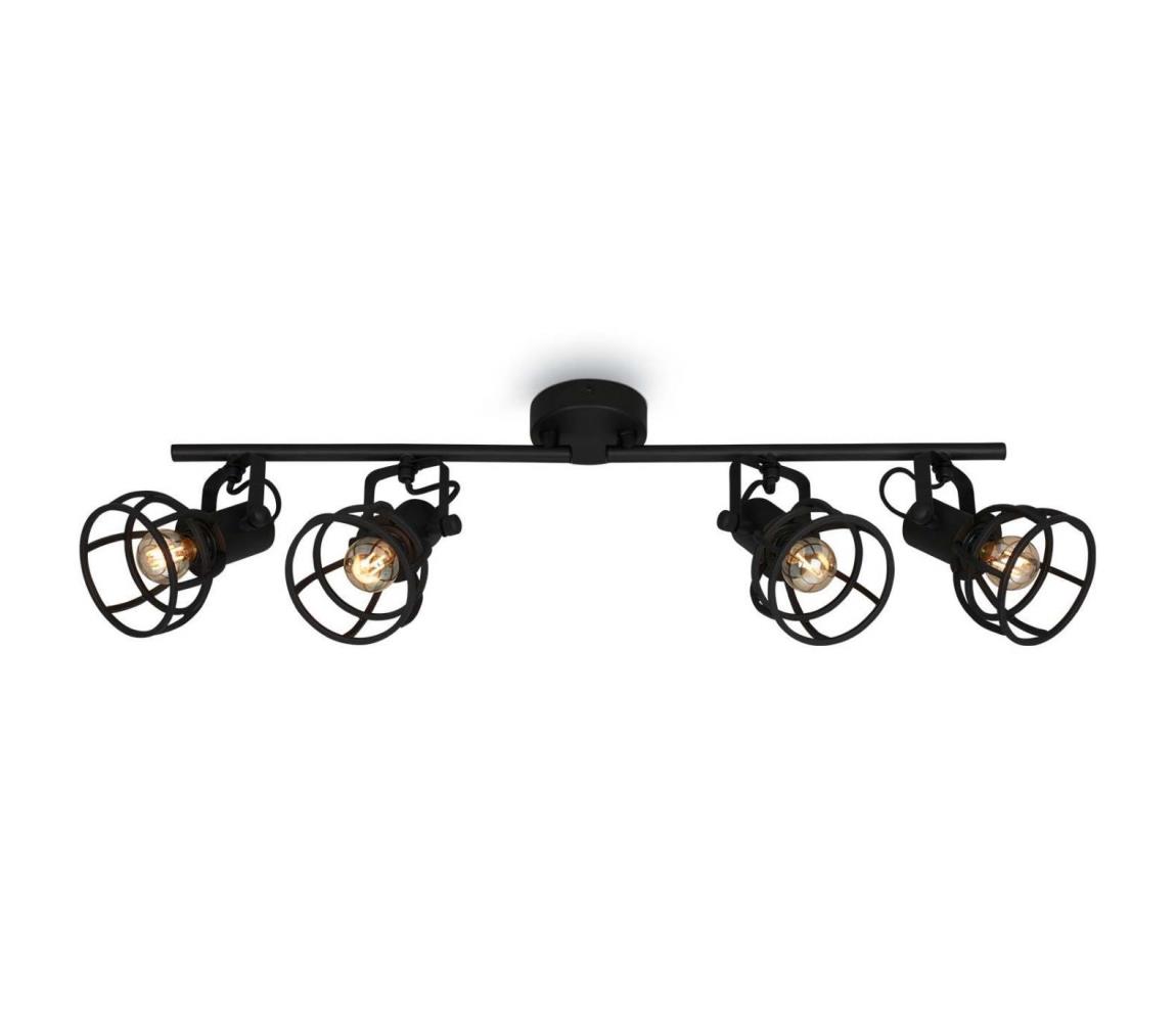 Briloner 2669-045 - Oświetlenie punktowe RETRO 4xE14/25W/230V