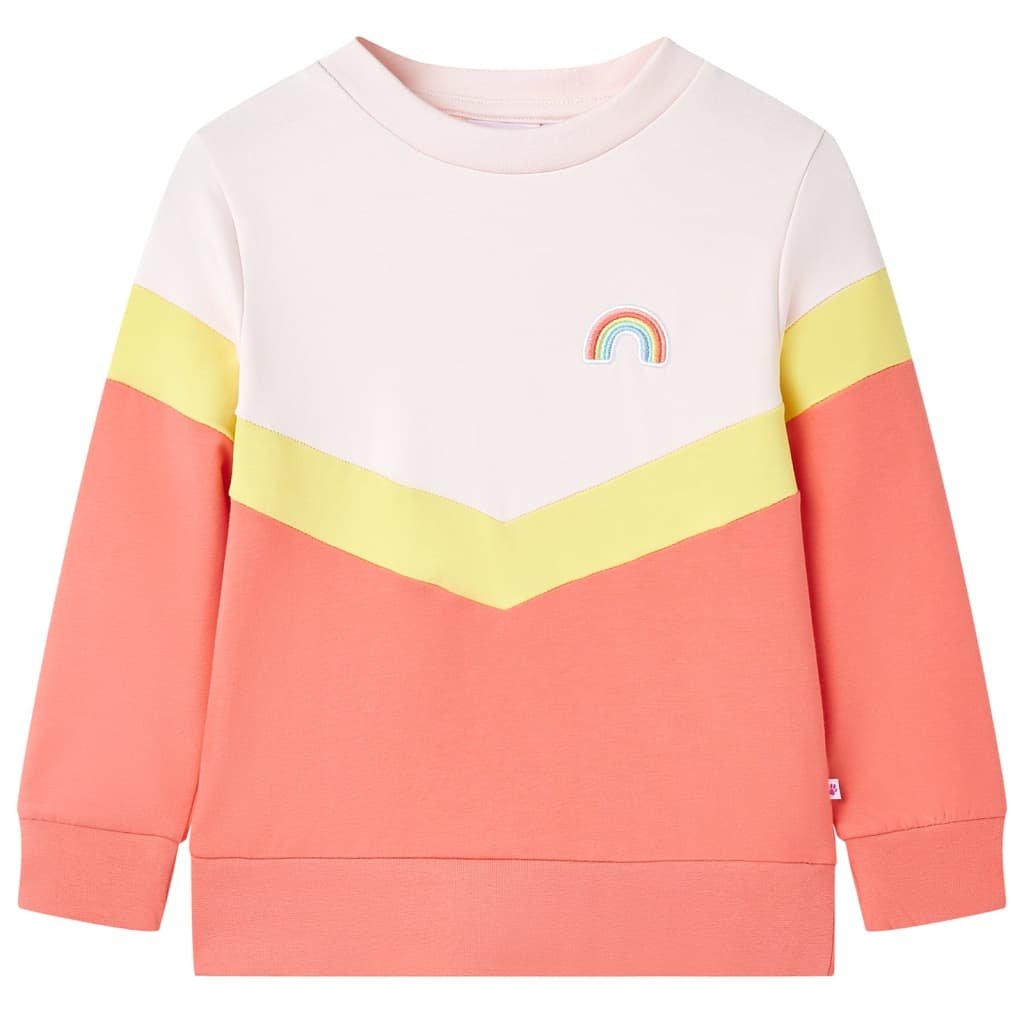 Bluza dziecięca, jasnoróżowa, 128