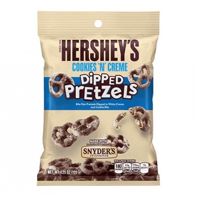 Hershey's Cookies N Creme Dipped Pretzels 120g