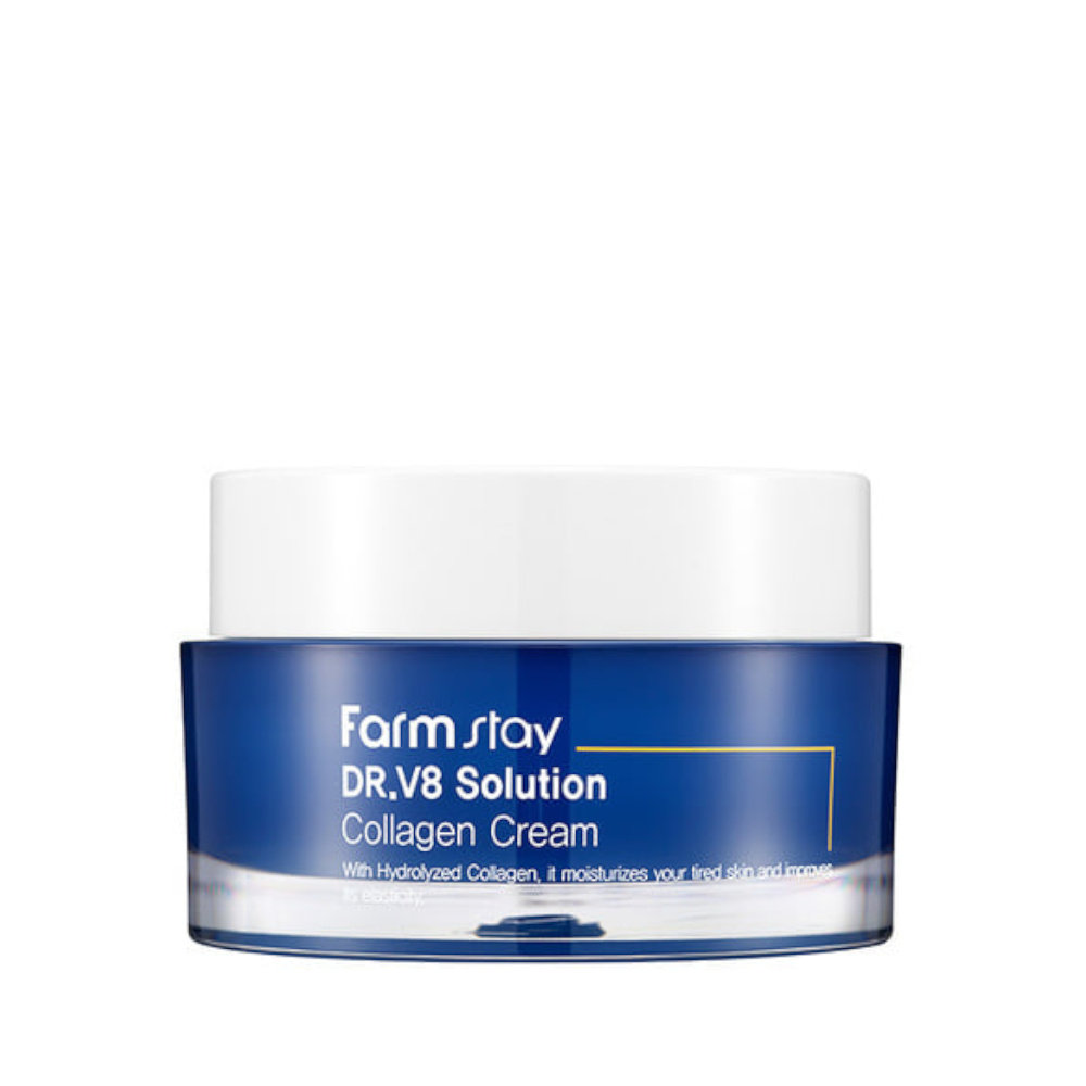 Farmstay, Dr-v8 Solution, Krem Kolagenowy, 50g
