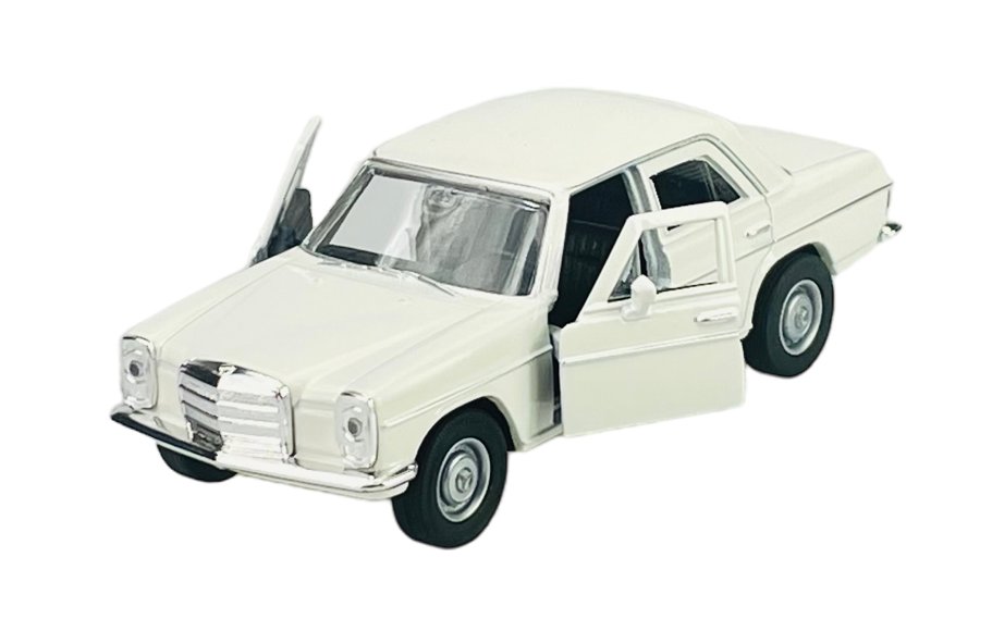 WELLY OLD TIMER MERCEDES 220 W114 BIAŁY 1:34 SAMOCHÓD NOWY METALOWY MODEL