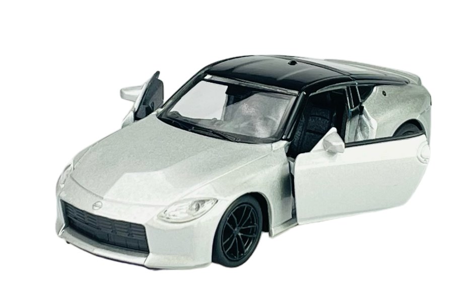 WELLY 2023 NISSAN Z SREBRNY 1:34 SAMOCHÓD NOWY METALOWY MODEL