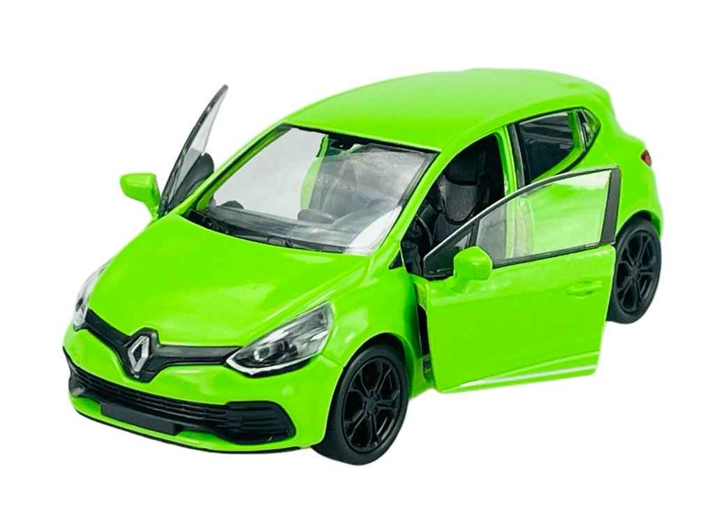 WELLY RENAULT CLIO RS ZIELONE 1:34 SAMOCHÓD NOWY METALOWY MODEL