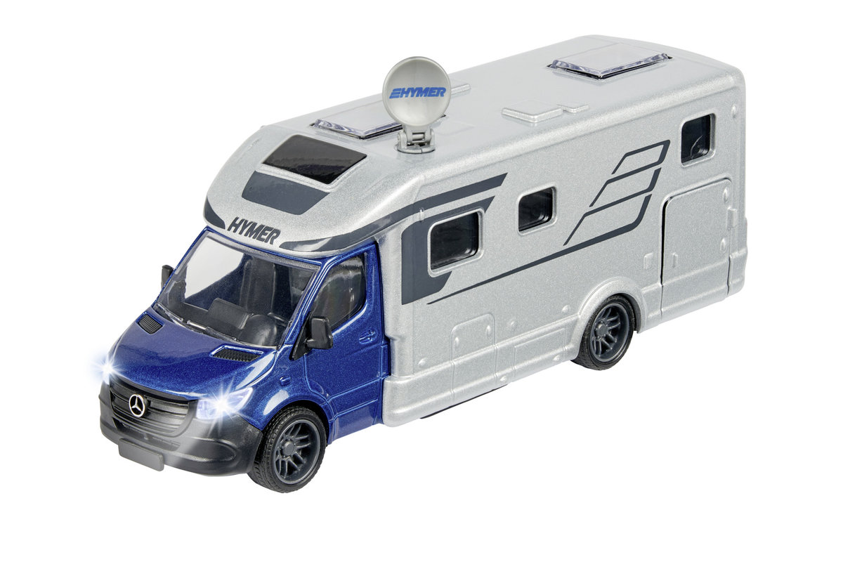 Фото - Машинка Majorette GRAND SERIES HYMER B-CLASS CAMPER SAMOCHÓD NOWY METALOWY MODEL 