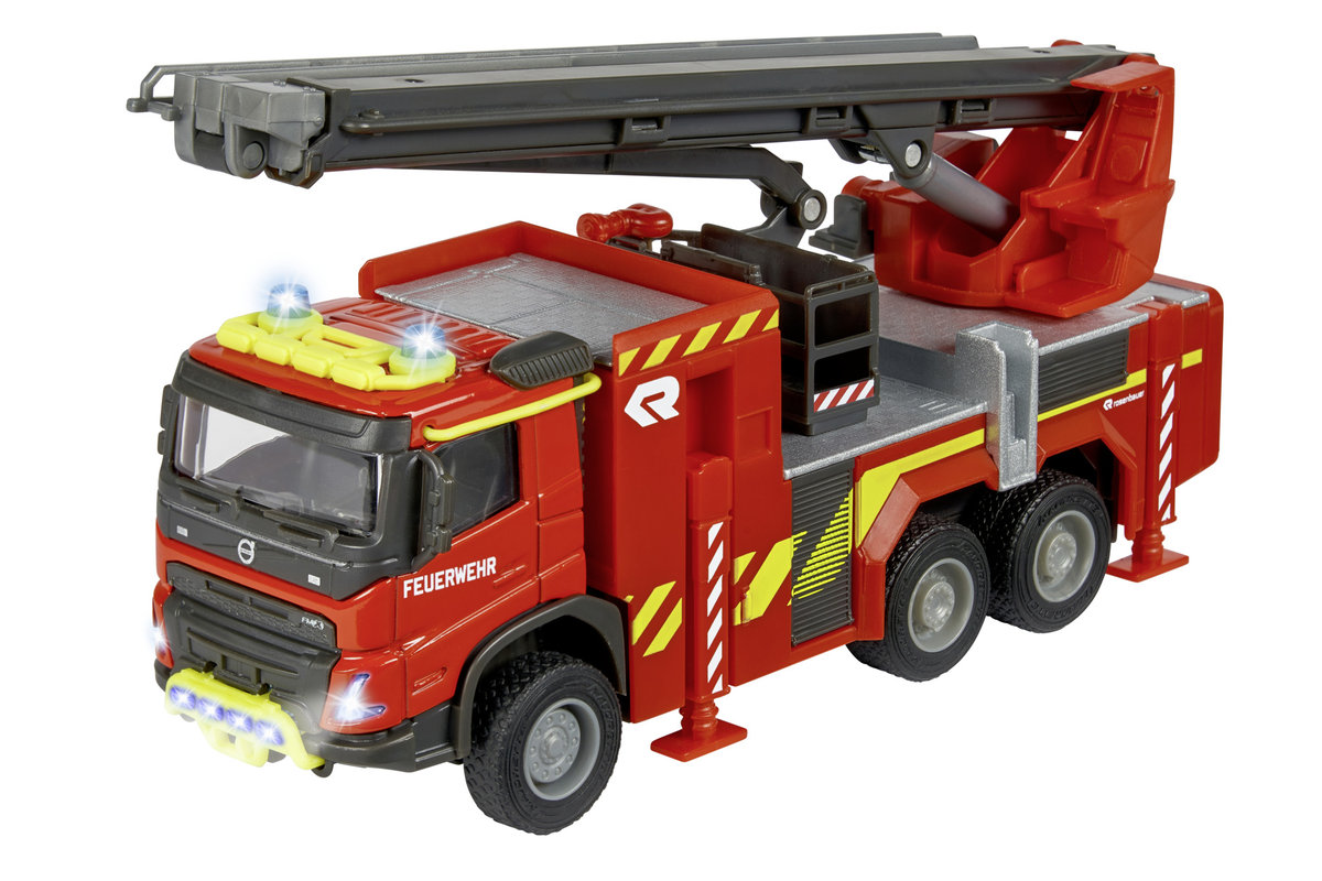 MAJORETTE GRAND SERIES VOLVO FMX STRAŻ POŻARNA SAMOCHÓD NOWY METALOWY MODEL