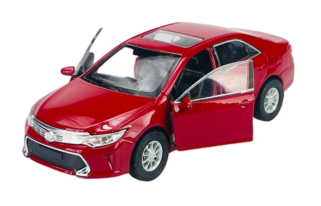 WELLY 2016 TOYOTA CAMRY CZERWONY 1:34 SAMOCHÓD NOWY METALOWY MODEL