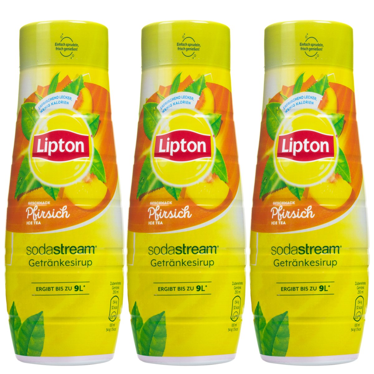 3x Syrop do SodaStream Lipton Ice Tea Brzoskwinia 440 ml