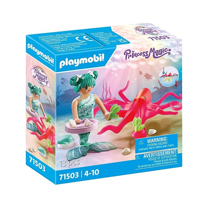 71503 Playmobil Princess Magic - Syrenka ze zmieniającą kolory ośmiornicą