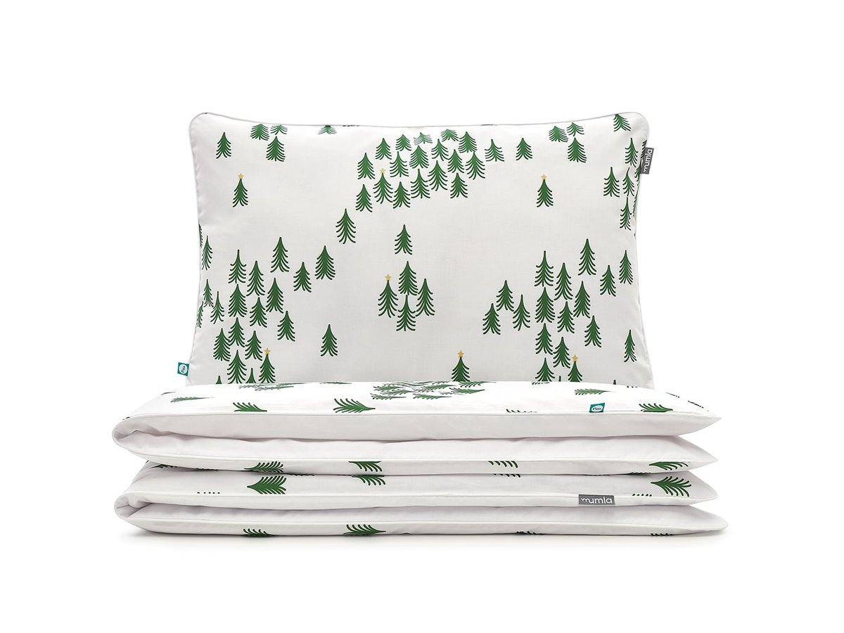 pościel choinki 140x200 cm + 1x 60x50 cm - MUMLA