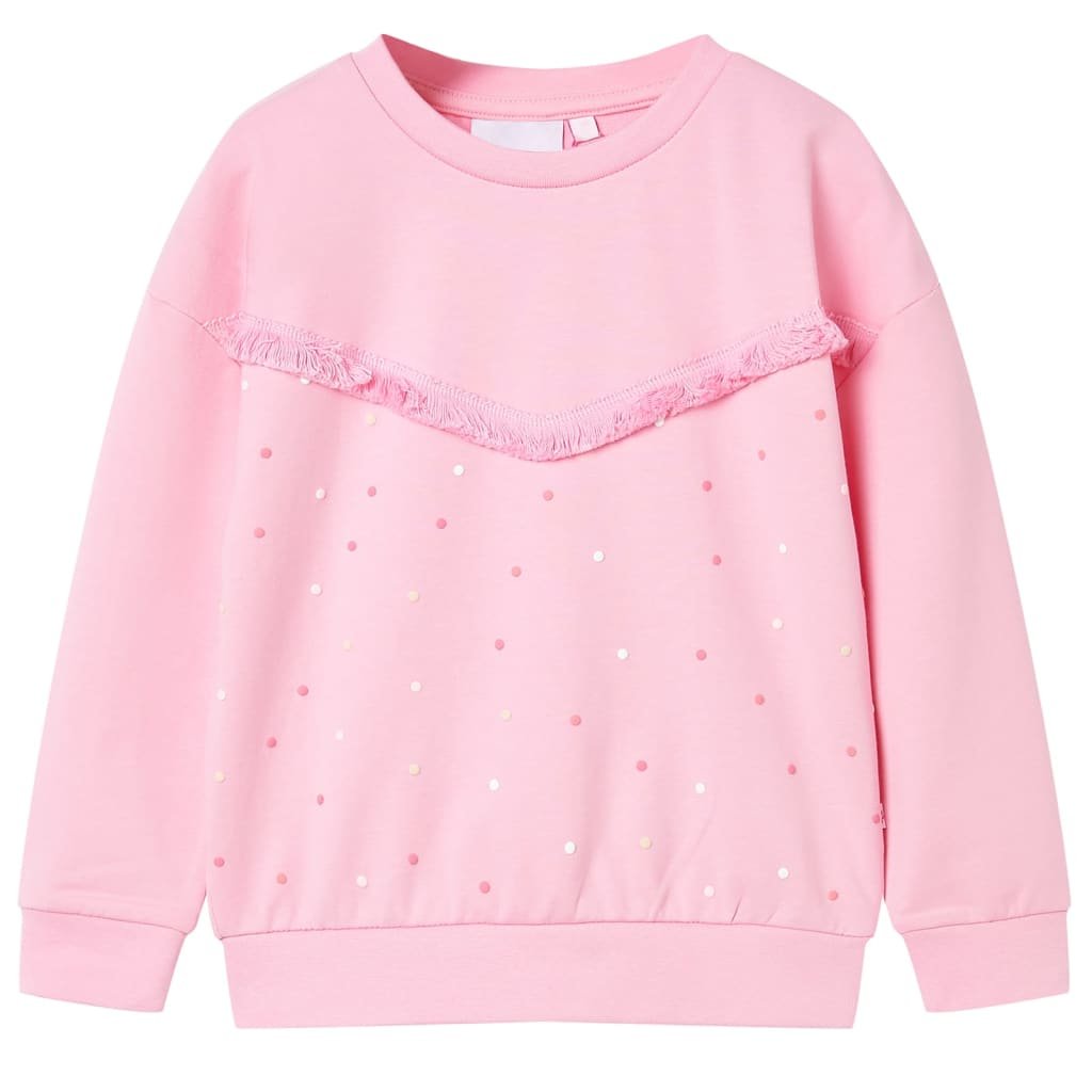 Bluza dziecięca, różowa, 140