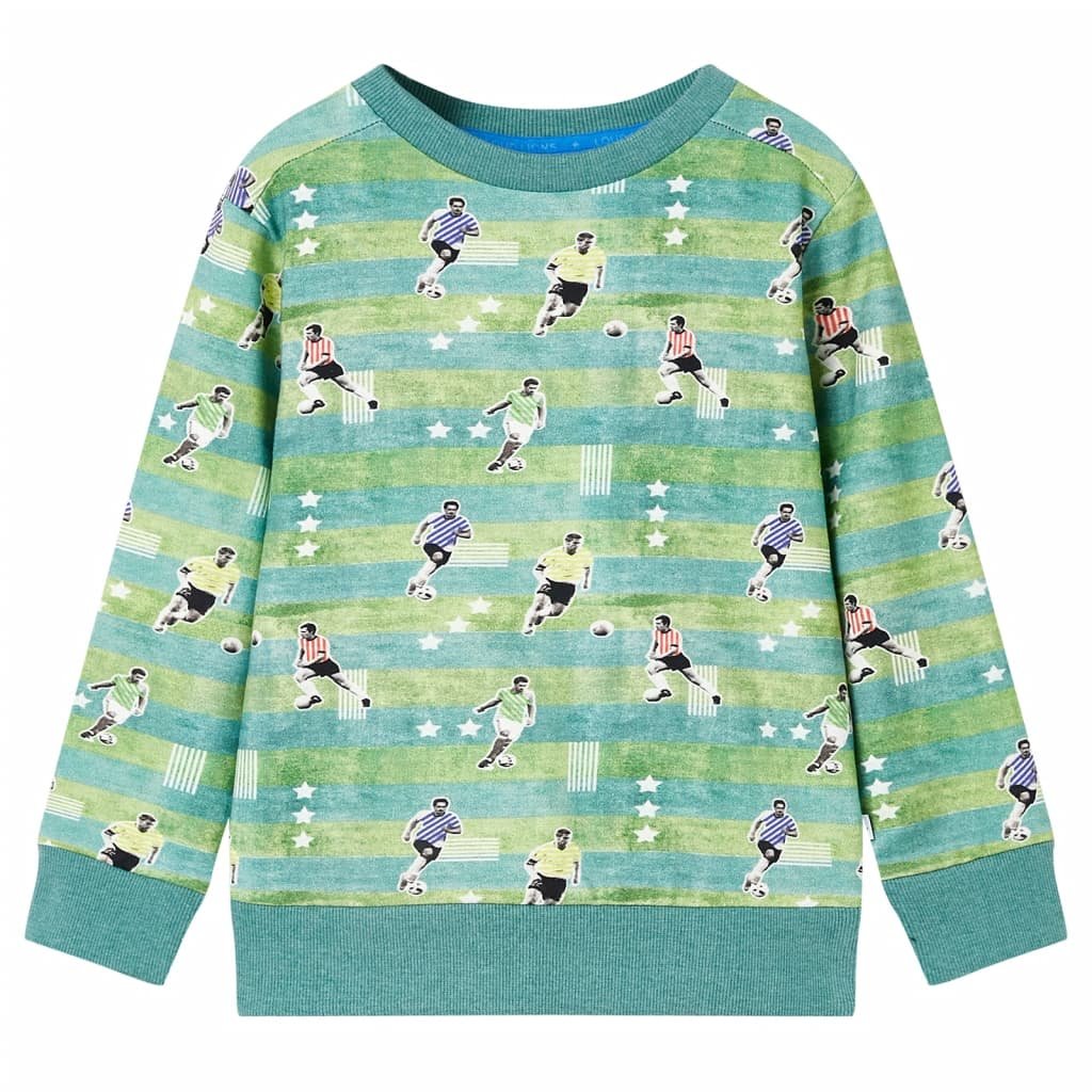 Bluza dziecięca, jasnozielony melanż, 104