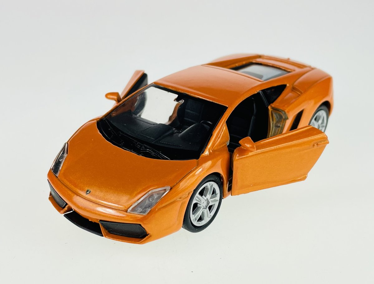 WELLY LAMBORGHINI GALLARDO LP560-4 POMARAŃCZOWY 1:34 SAMOCHÓD NOWY METALOWY MODEL