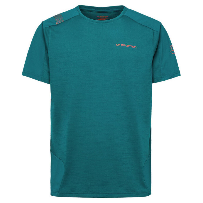 Koszulka męska La Sportiva Compass T-Shirt M Rozmiar: XXL / Kolor: niebieski/zielony
