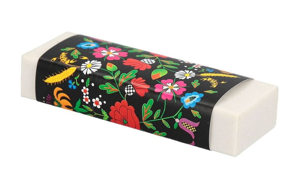 Gumka do mazania haft folk ludowy kociewski, czarny