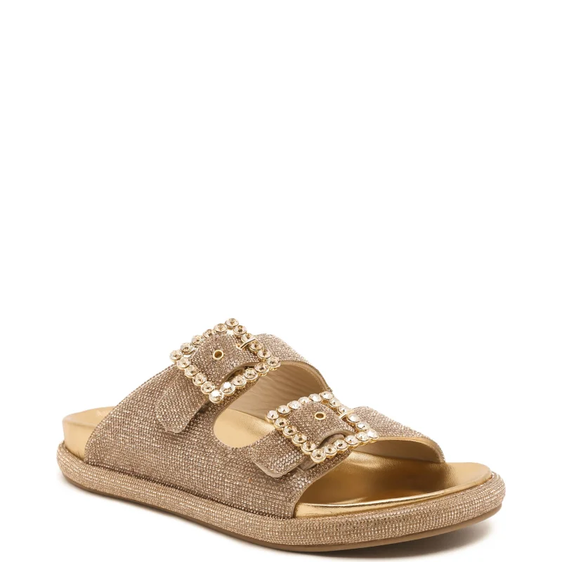 Le Silla Klapki STARDUST MARIGOLD | z dodatkiem skóry