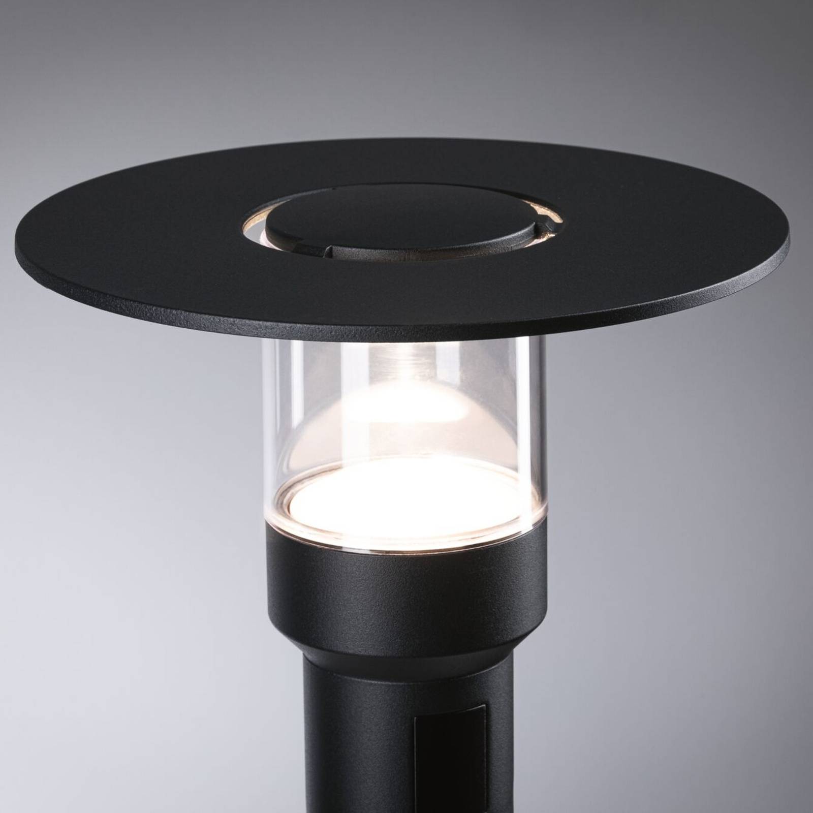Paulmann słupek oświetleniowy LED Sienna, aluminium, czujnik