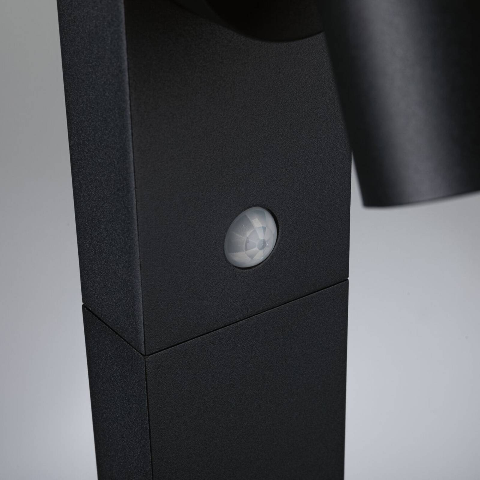 Paulmann Słupek oświetleniowy LED Cuff, aluminium, czujnik, antracytowy